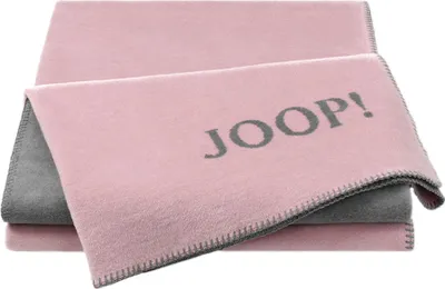 Produktbild von JOOP! Wohndecke Uni Doubleface l Größe 150x200 cm l Farbe Rosé Graphit AL