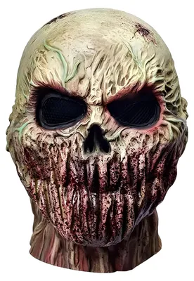 Immagine prodotto di Maschera horror, maschera di Halloween in lattice, maschera intera da zombie e da vecchio per cosplay