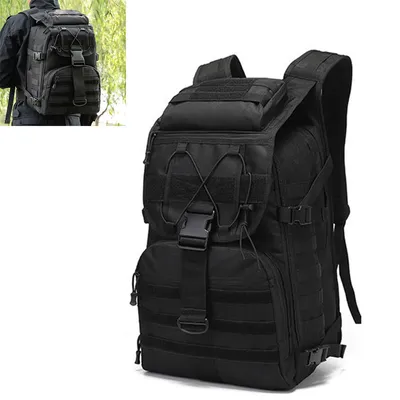 Produktbild von 55L Taktischer Rucksack, Militärischer Outdoor Rucksack für Männer, Wasserdicht,Outdoor-Rucksack für Wandern und Camping,58 x 35 x 25 cm