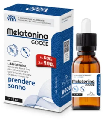 Immagine prodotto di Sanavita Melatonina Gocce 15 Ml