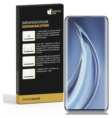 Produktbild von 2x Panzerfolie für Xiaomi Mi 10 FULL COVER Displayschutz Schutzfolie HD KLAR
