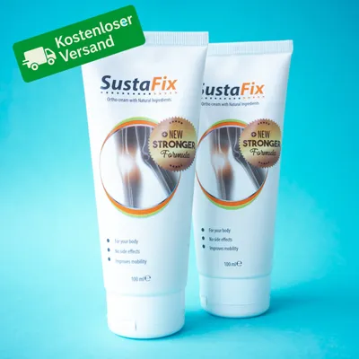 Produktbild von SustaFix 2x100ml Creme Susta Fix + Neue Stärkere Formel  New Stronger Formula