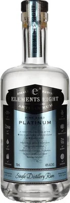 Immagine prodotto di Elements Eight Platinum Rum 40% Vol. 0,7l