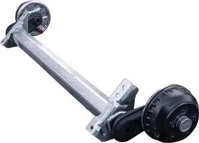 Produktbild von AL-KO gebremste Anhängerachse 1350 kg für Pritschen und Transporter