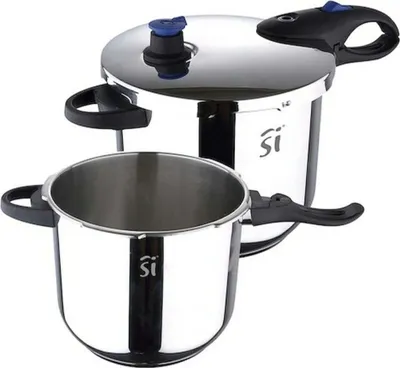 Produktbild von 3-Tlg. Schnellkochtopf