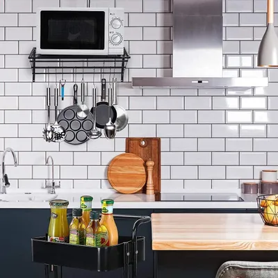 Immagine prodotto di Scaffale da cucina con ganci