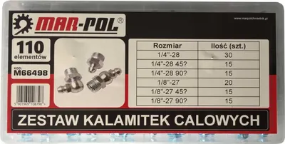 Obrázok produktu pre Sada mazníc palcov 110ks 14365