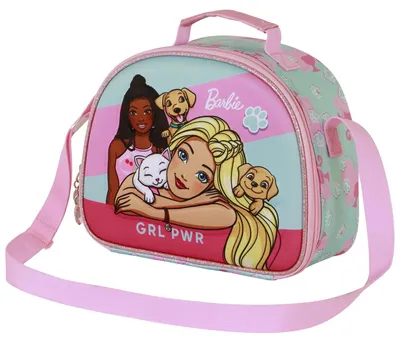 Kinder Lunchtas 3D Barbie, isotherm, 5 L, 10x26x20 cm