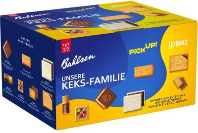 Produktbild von Bahlsen Unsere Keks-Familie 4x280g
