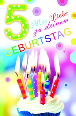 Produktbild von Zahlengeburtstag Kindergeburtstag - 5. Geburtstag