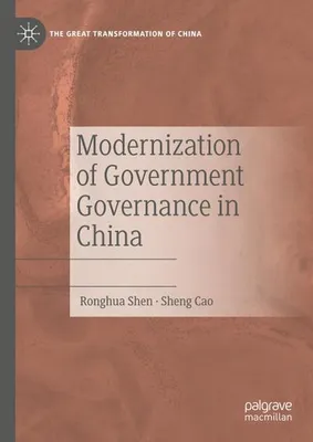 Obrázek produktu pro Modernization of Government Governance in China
