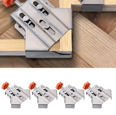 Productafbeelding van Solidchoice - Set van 4 Verstelbare Hoekklemmen voor Houtbewerking