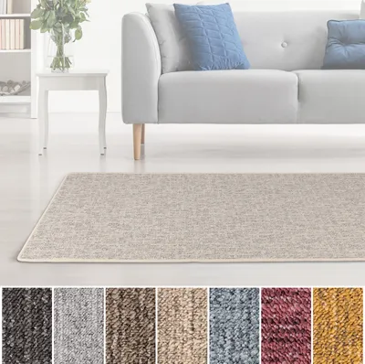 Produktbild von Teppich Alto pflegeleicht robust & langlebig Silber 140x200 cm