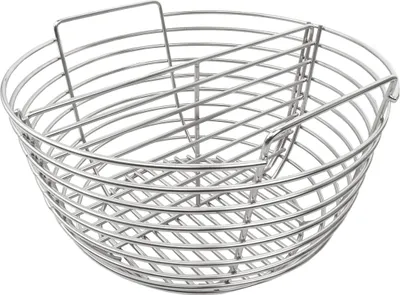 Produktbild von PATTON Edelstahl-Holzkohlekorb für Large 20-21" Kamado - 35,5x34,5x21 cm