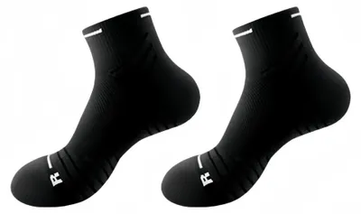 Image de Chaussettes de Sport Courtes Professionnelles | Antidérapa...|Noir 36–43 EU