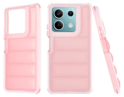 Produktbild von Techsuit Wave Shield Back Cover Hülle für Xiaomi Redmi Note 13 5G - Rosa