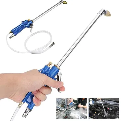 Produktbild von Hochdruckreiniger-Pistole - Hochdruck-Wasserpistole mit 1 m Schlauch - Autowaschpistole - Drucksprüher für Auto, Garten, Haushalt - Verlängerungsdüse
