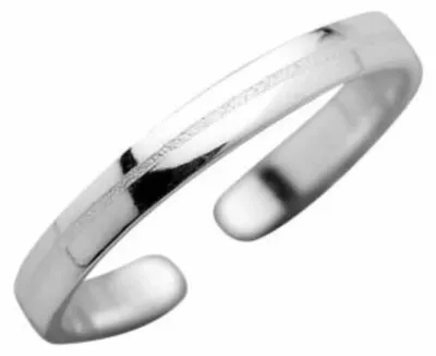 Produktbild von Zehenring Zehring sandgestrahlt 2 mm 925 Silber