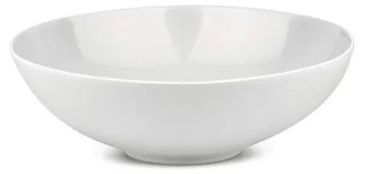Porzellan-Schalen Set, 6 Stück, weiß, 500 ml, spülmaschinengeeignet
