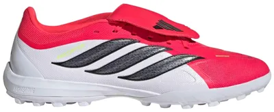 Image de Chaussures de foot Adidas Predator League Fold-Over Tongue Turf Soccer Shoes "Lucid Red/Core Black/Cloud White" pour Unisex