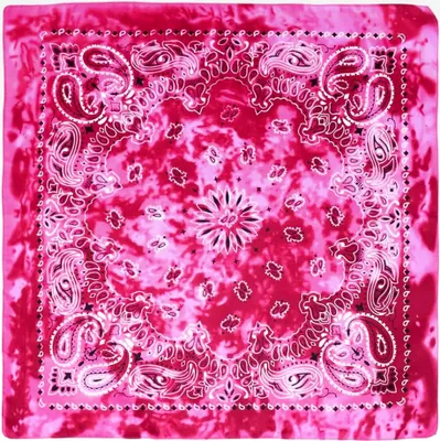 Produktbild von Bandana mit Paisleymuster, Kopftuch aus Baumwolle/Polyester, Multifunktionstuch, Schal, Bandana für Hals und Gesicht