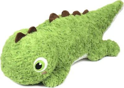 Immagine prodotto di Mascotte Dinosauro Di Peluche 70 Cm - Morbido E Coccoloso Regalo Verde Per Bambini E Neonati