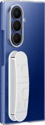 Image de Pack 2 en 1 Coque Samsung Galaxy Z Fold 7 avec lanière Transparente + Film de protection Samsung
