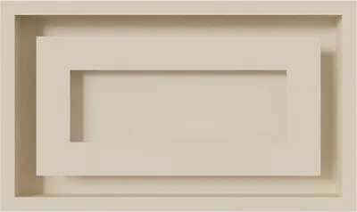 Produktbild von Lüftungsgitter WIND 22x37 Creme