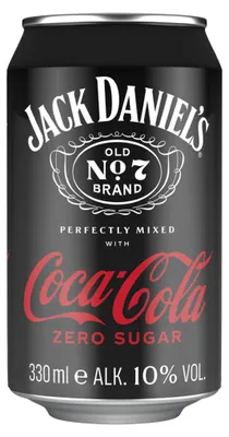 Immagine prodotto di J.Daniels&C.ColaZero10%0,33+PF
