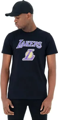 Produktbild von New Era Herren T-Shirt Los Angeles Lakers Logo black S