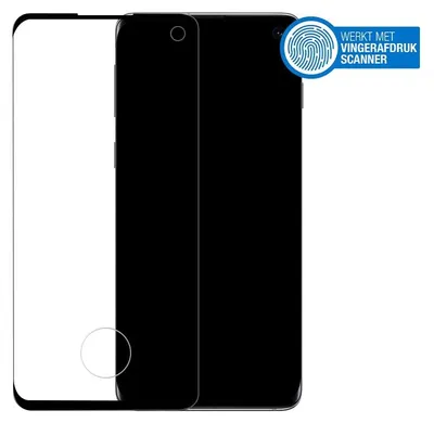 Obrázek produktu pro Mobilize Edge-To-Edge Glass Screen Protector Black Samsung Galaxy S10