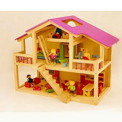 Immagine prodotto di Pintoy Star Loft Dolls House Poppenhuis