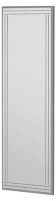 Image de Miroir en bois « Buhem » - 40 x 120 cm - Blanc