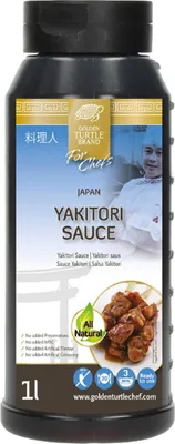 Image de Golden Turtle Chef Sauce Yakitori pour viande grillée 1000ml