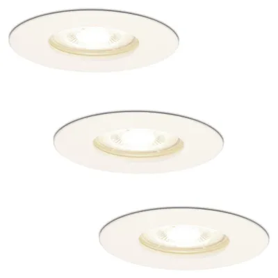 Produktbild von hoftronic LED Einbaustrahler 4W 345lm 4000K GU10 Rund Weiß IP65