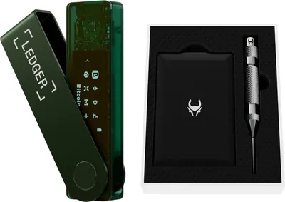 Produktbild von Ledger Nano X Emerald Green + Cryptotag Loki-Paket