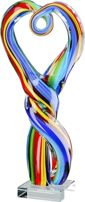 Produktbild von Casablanca by Gilde Skulptur Herz Twist H.34 cm