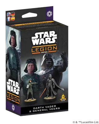 Produktbild von Asmodee Star Wars: Legion - Darth Vader & General Veers Character Expansion, Abbildung, Mehrfarbig