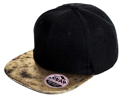 Image de Result Headwear - Casquette Snapback « Bronx » LT2468 (taille unique) (noir/or)