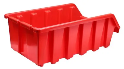 Produktbild von Sichtlagerkasten Gr. 5, rot