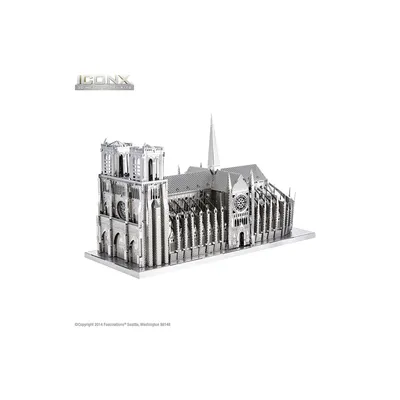 Obrázek produktu pro 3D kovový model Katedrála Notre-Dame (ICONX)