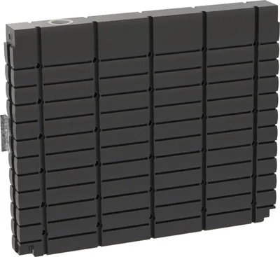 Produktbild von Regenwassertank 1000 L ThinTanks oberirdisch, schmaler Wandtank, Espresso Schwarz