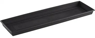 Produktbild von Hega Hogar Pflanzentopf Sammelschale - anthrazit - 57 x 17 cm