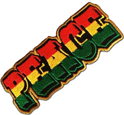 Obrázek produktu pro Reggae Peace Frieden - nášivka, nažehlovací nášivka, nášivka, nášivky, k nažehlení, velikost: 9,5 x 4 cm