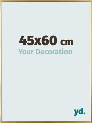 A product image showing a frame size and a brand logo.