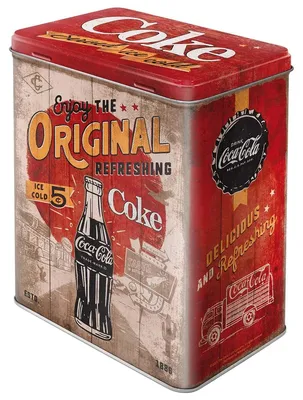 Immagine prodotto di Nostalgic-Art - Vorratsdose L - Coca-Cola - Original Coke Highway 66