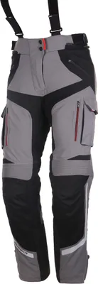 Produktbild von Modeka Panamericana Damen Motorrad Textilhose, grau/schwarz, 42
