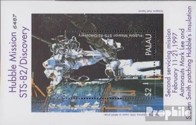 Produktbild von Briefmarken Palau-Inseln 1998 Mi Block66 (kompl.Ausg.) postfrisch Weltraumteleskop