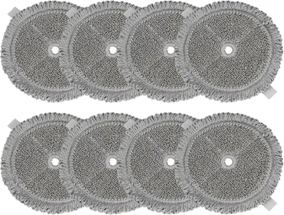 Produktbild von Wischpads Mikrofaser-Ersatztücher für Bosch Unlimited 7 ProHygienic Staubsauger, kompatibel mit BCS71HYG1 BCS712HYG5 BBS71BHYG (8 Stück)