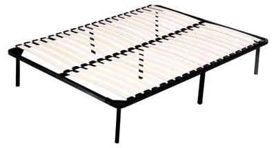 Produktbild von Lattenrost mit Füßen 140 x 190 cm - 20 Latten